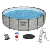 4.88MX1.22M POWER STEEL SWIM VISTA